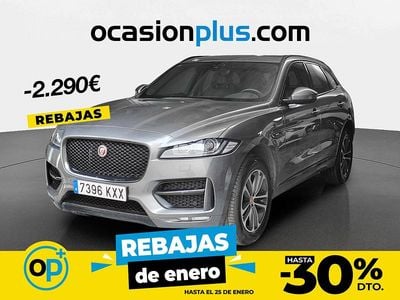 Gris / plata Usado 2019 Jaguar F-Pace R-Sport SUV | 25.190 € (Buen precio)