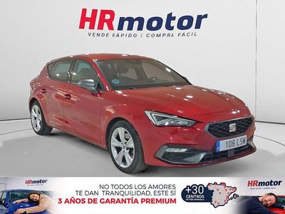 Usado Seat Leon FR 150 CV (110 kW) 2021 Rojo Berlina