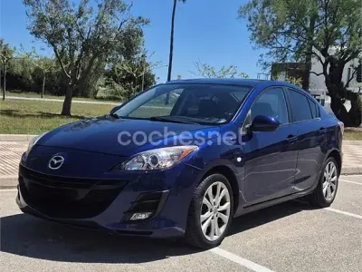 Usado Mazda 3 Style 109 CV (80 kW) 2012 Azul Berlina
