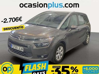 Usado Citroën C4 Picasso Feel 120 CV (88 kW) 2016 Marrón Monovolumen
