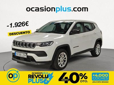 Usado Jeep Compass Longitude 130 CV (95 kW) 2022 Negro SUV