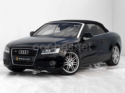 Negro Usado 2009 Audi A5 Cabriolet Descapotable | 13.900 € (Precio justo)