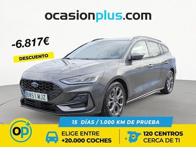 Gris Usado 2023 Ford Focus ST-Line Familiar | 16.690 € (Precio justo)