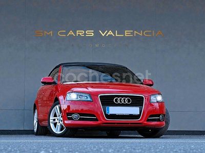 Rojo Usado 2011 Audi A3 Cabriolet Ambition Descapotable | 10.999 €