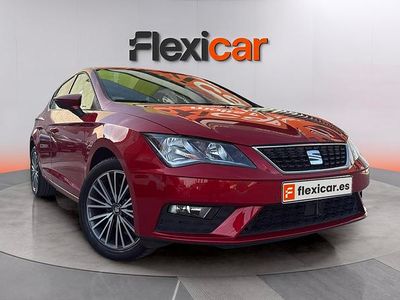 Usado Seat Leon Reference 115 CV (84 kW) 2019 Granate Berlina