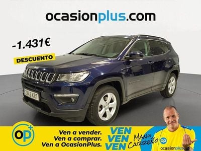 Usado Jeep Compass Longitude 140 CV (102 kW) 2018 Azul SUV