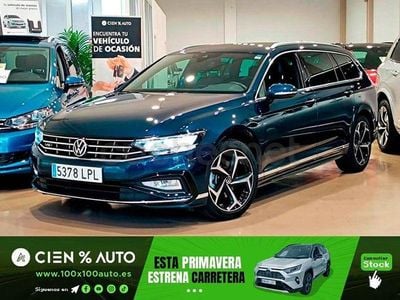 Usado VW Passat R-line 150 CV (110 kW) 2021 Azul Familiar