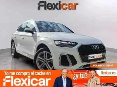 Usado Audi Q5 S-Line 204 CV (150 kW) 2021 Blanco SUV