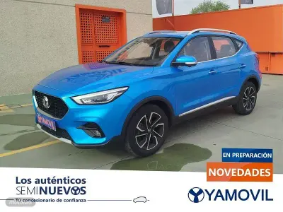Usado MG ZS Luxury 111 CV (81 kW) 2022 Azul SUV