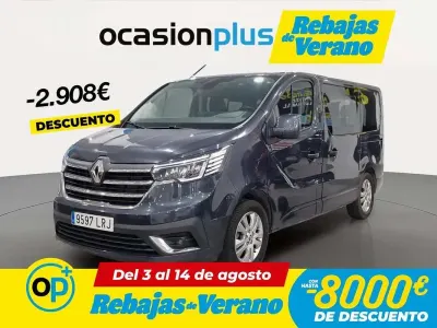 Usado Renault Trafic 150 CV (110 kW) 2021 Gris Monovolumen