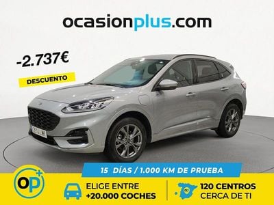 Gris / plata Usado 2022 Ford Kuga ST-Line SUV | 18.000 € (Buen precio)