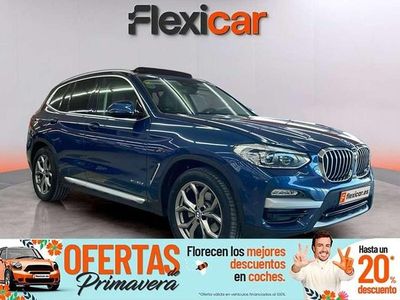 Usado BMW X3 190 CV (139 kW) 2018 Azul SUV