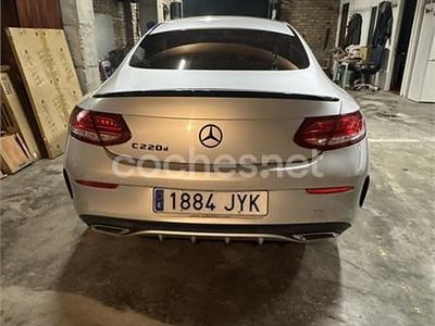 Occasion Mercedes C220 AMG line 170 PK (125 kW) 2016 Grijs Coupé