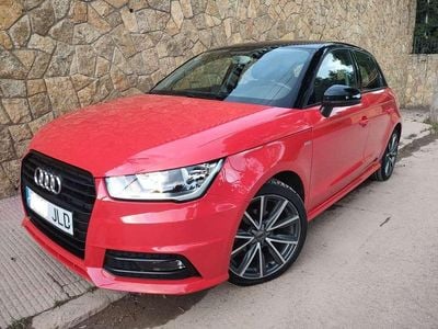 Usado Audi A1 Sportback S-Line 95 CV (69 kW) 2016 Rojo Utilitario