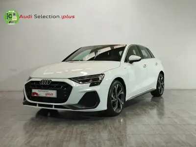 Usado Audi A3 S-Line 116 CV (85 kW) 2025 Blanco Berlina