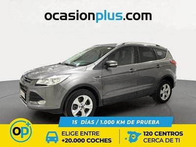 Usado Ford Kuga Trend 140 CV (102 kW) 2014 Gris SUV