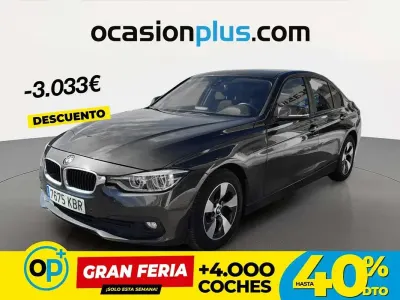 Usado BMW 320 Efficient Dynamics 163 CV (119 kW) 2017 Gris Berlina