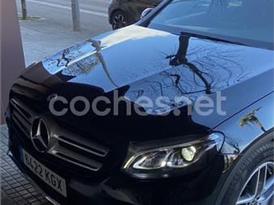Usado Mercedes GLC220 170 CV (125 kW) 2018 Negro SUV
