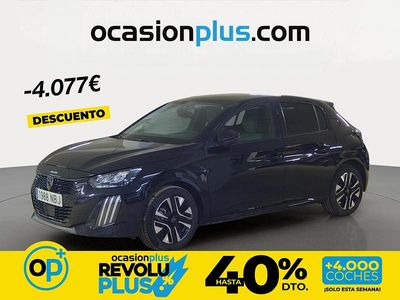 Usado Peugeot 208 Allure 100 CV (73 kW) 2025 Negro Utilitario
