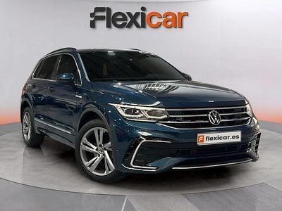 Usado VW Tiguan R-line 150 CV (110 kW) 2021 Azul SUV