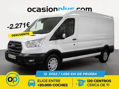 Blanco Usado 2021 Ford Transit Trend Berlina | 24.990 € (Un poco caro)