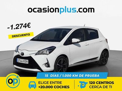 Blanco Usado 2017 Toyota Yaris Utilitario | 15.926 € (Un poco caro)