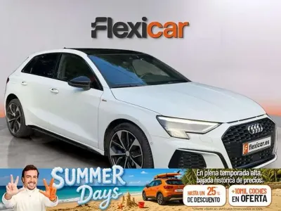 Usado Audi A3 Sportback S-Line 150 CV (110 kW) 2022 Blanco Utilitario