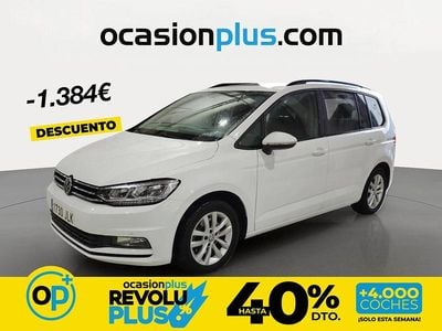 Usado VW Touran Advance 150 CV (110 kW) 2016 Blanco Monovolumen