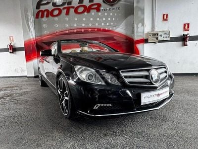 Usado Mercedes E220 Elegance 170 CV (125 kW) 2010 Negro Descapotable