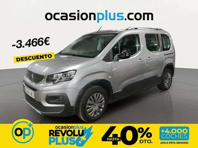 Usado Peugeot Rifter Allure 130 CV (95 kW) 2022 Gris / plata Monovolumen