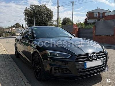 Usado Audi A5 Sportback Sport 252 CV (185 kW) 2017 Negro Utilitario