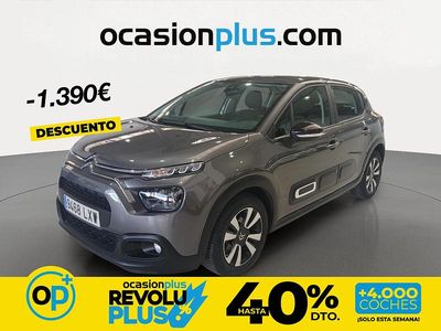 Usado Citroën C3 Feel 110 CV (80 kW) 2022 Gris Utilitario