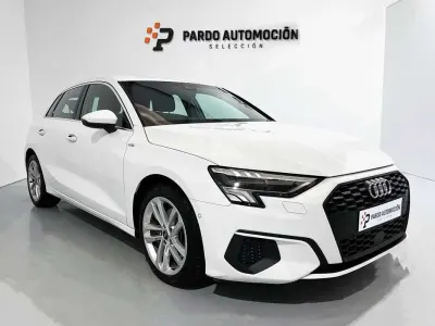 Usado Audi A3 Sportback Advanced Plus 150 CV (110 kW) 2021 Blanco metalizado Utilitario