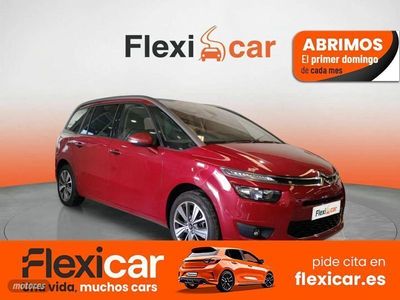 Usado Citroën Grand C4 Picasso Feel 120 CV (88 kW) 2016 Granate Monovolumen