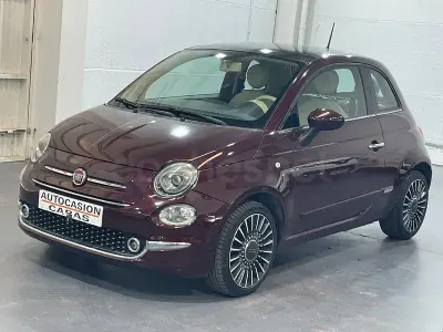 Usado Fiat 500 Lounge 69 CV (50 kW) 2015 Granate Berlina