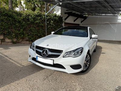 Usado Mercedes E200 184 CV (135 kW) 2014 Blanco Coupe
