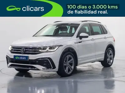 Usado VW Tiguan Allspace R-line 150 CV (110 kW) 2022 Blanco SUV