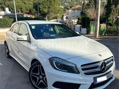 Usado Mercedes A220 AMG line 170 CV (125 kW) 2013 Blanco Berlina