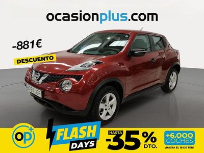 Usado Nissan Juke Visia 94 CV (69 kW) 2015 Rojo SUV