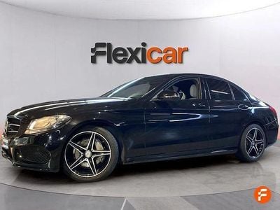 Käytetty Mercedes C220 AMG line 170 HP (125 kW) 2016 Musta Sedan