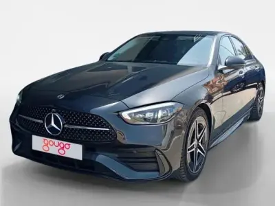 Usado Mercedes C220 AMG line 200 CV (147 kW) 2022 Gris Familiar