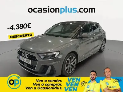 Usado Audi A1 Sportback S-Line 110 CV (80 kW) 2022 Gris / plata Utilitario