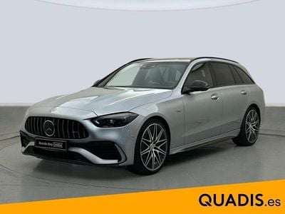Usado Mercedes C300 AMG 408 CV (300 kW) 2024 Gris Familiar