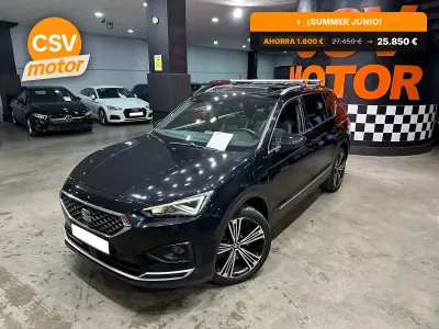 Usado Seat Tarraco XCELLENCE 245 CV (180 kW) 2021 Negro SUV
