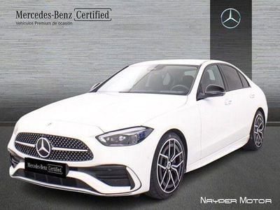 Usado Mercedes C220 200 CV (147 kW) 2022 Blanco polar
