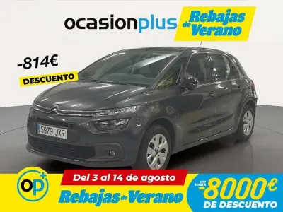 Usado Citroën C4 Picasso Live 99 CV (72 kW) 2017 Gris Monovolumen