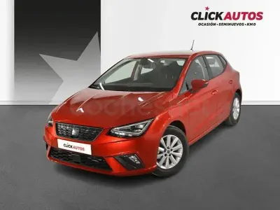 Usado Seat Ibiza Style 95 CV (69 kW) 2025 Rojo Utilitario