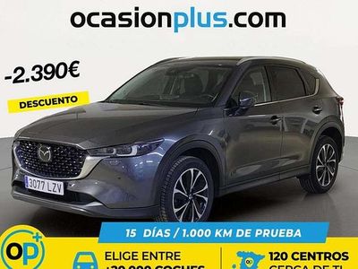 Usado Mazda CX-5 150 CV (110 kW) 2022 Gris SUV