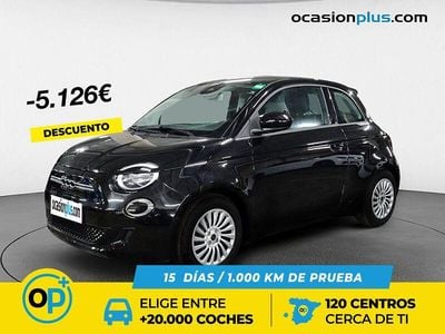 Negro Usado 2022 Fiat 500e Icon Utilitario | 12.390 € (Precio justo)