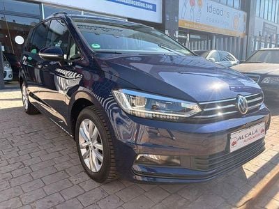 Usado VW Touran Sportline 150 CV (110 kW) 2019 Azul Monovolumen